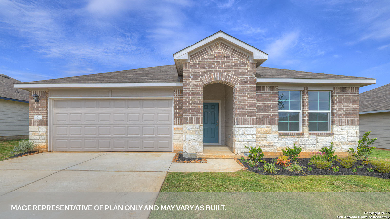 1065 Chachalaca Court Seguin, TX 78155 - Photo 1 of 1 a front view of a house with garden
