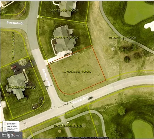 an aerial view of a residential houses with outdoor space