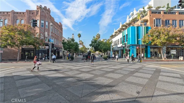 a building with view of street