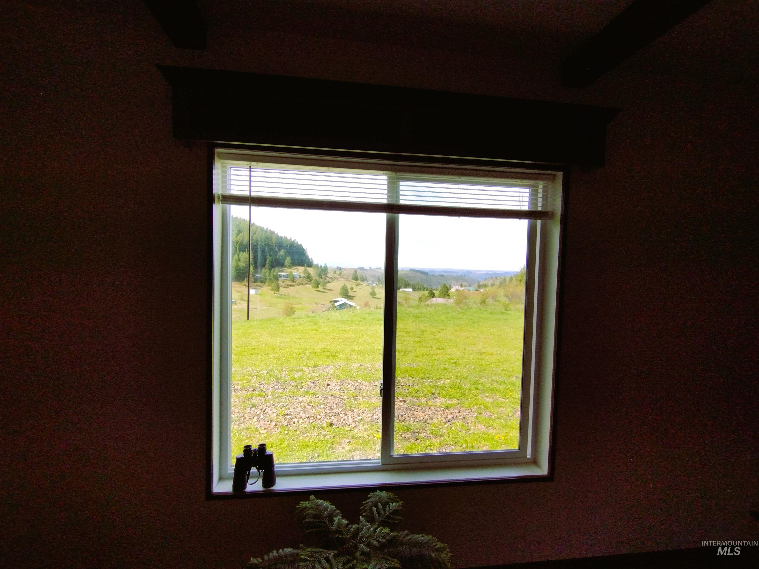 142 Shenandoah Third Street Kamiah, ID 83536 - Photo 45 of 50 Expansive window featuring verdant hillside scenery