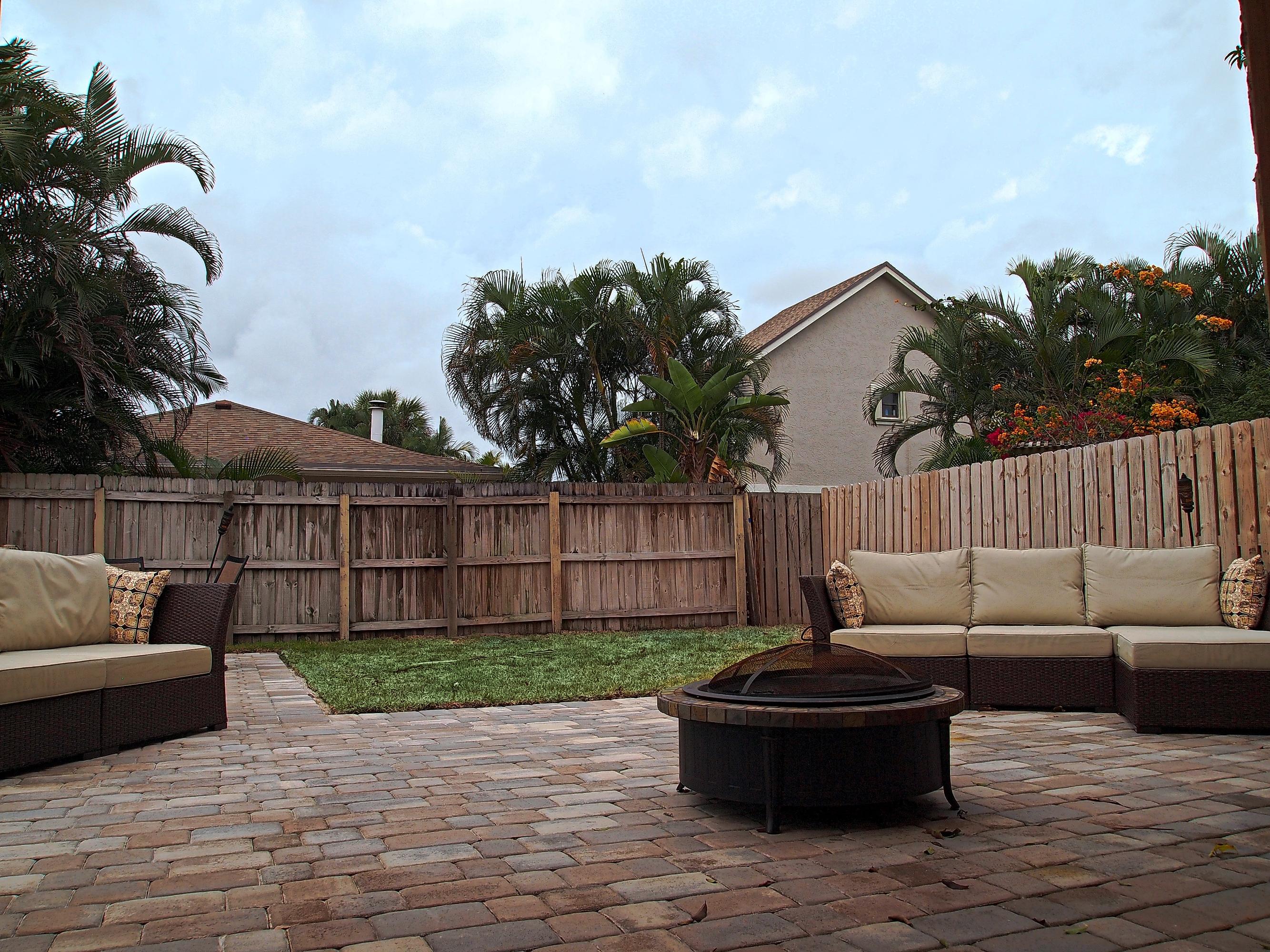 4109 Cedar Creek Road Boca Raton, FL 33487 - Photo 18 of 22 backyard patio 2