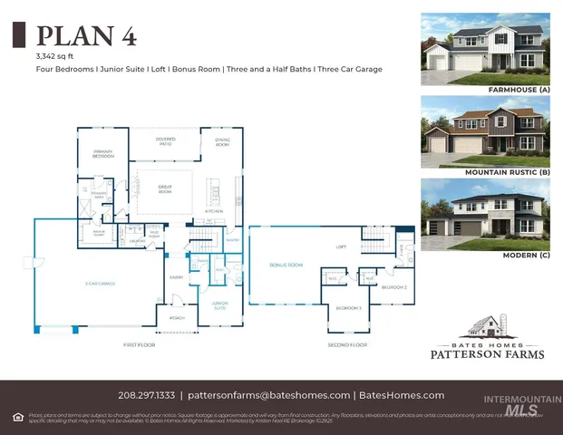 $695,900 | 352 Maxine Lane, Unit HOMESITE 212, Kimberly, ID 83341