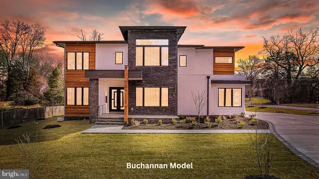 a view of a hallway view with wooden floor and staircase
