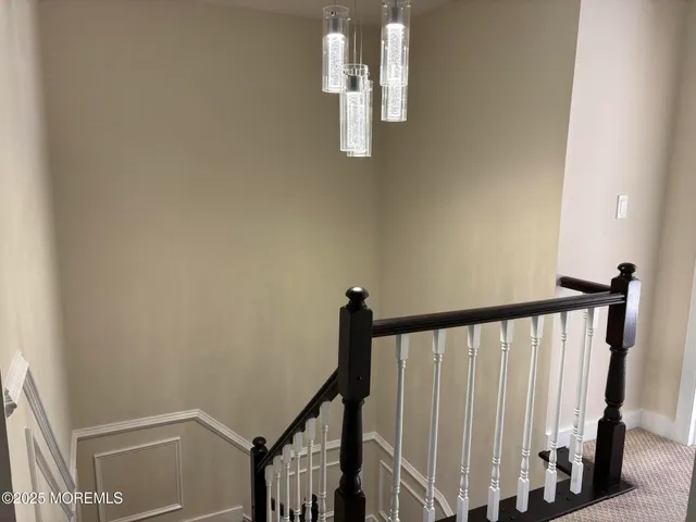 a view of entryway with stairs