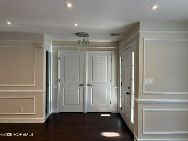 a view of empty room