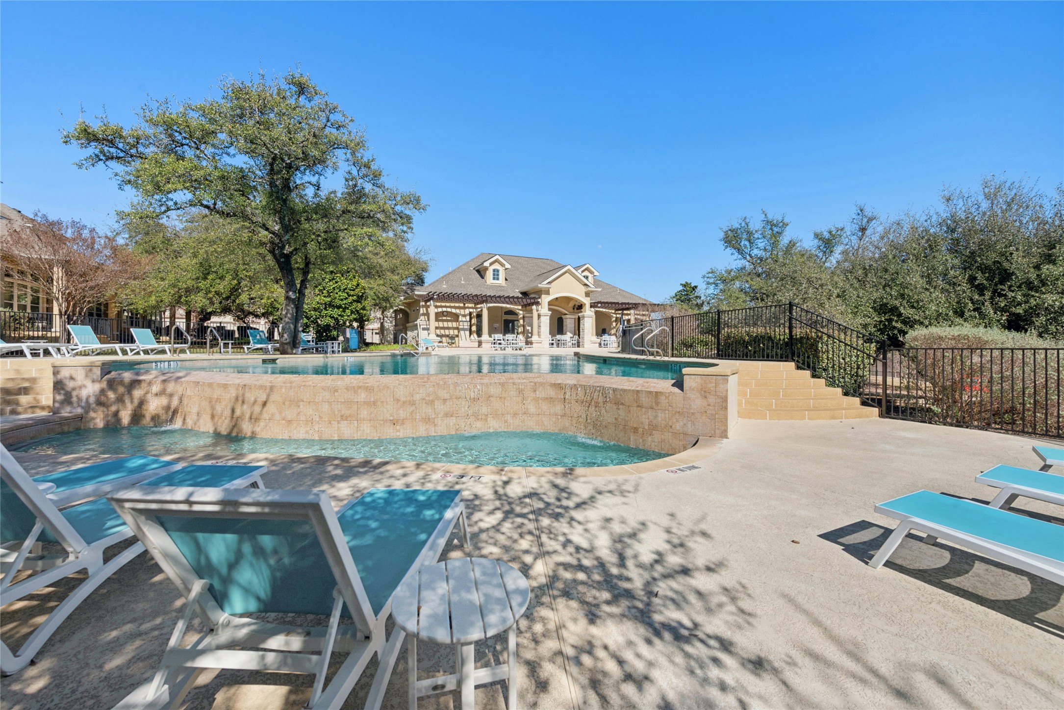 116 Evolutions Path Lakeway, TX 78738 - Photo 34 of 34 Community pool featuring a patio area