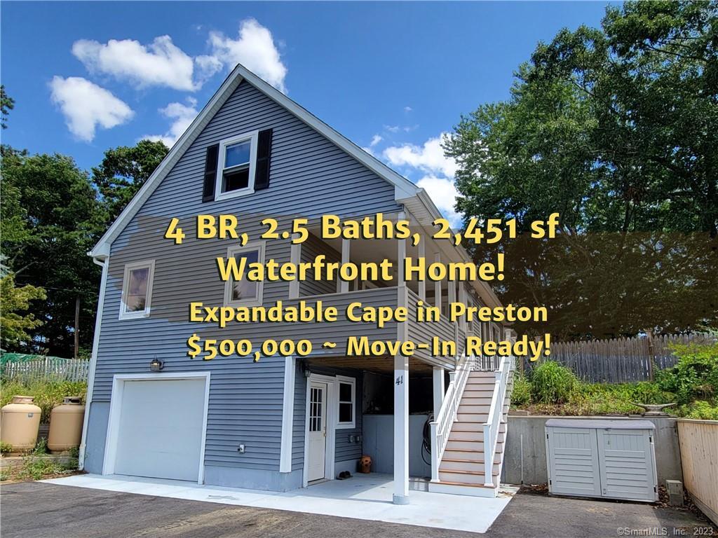 41 Drawbridge Road Preston, CT 06365 - Photo 1 of 1 a sign on the side of a building