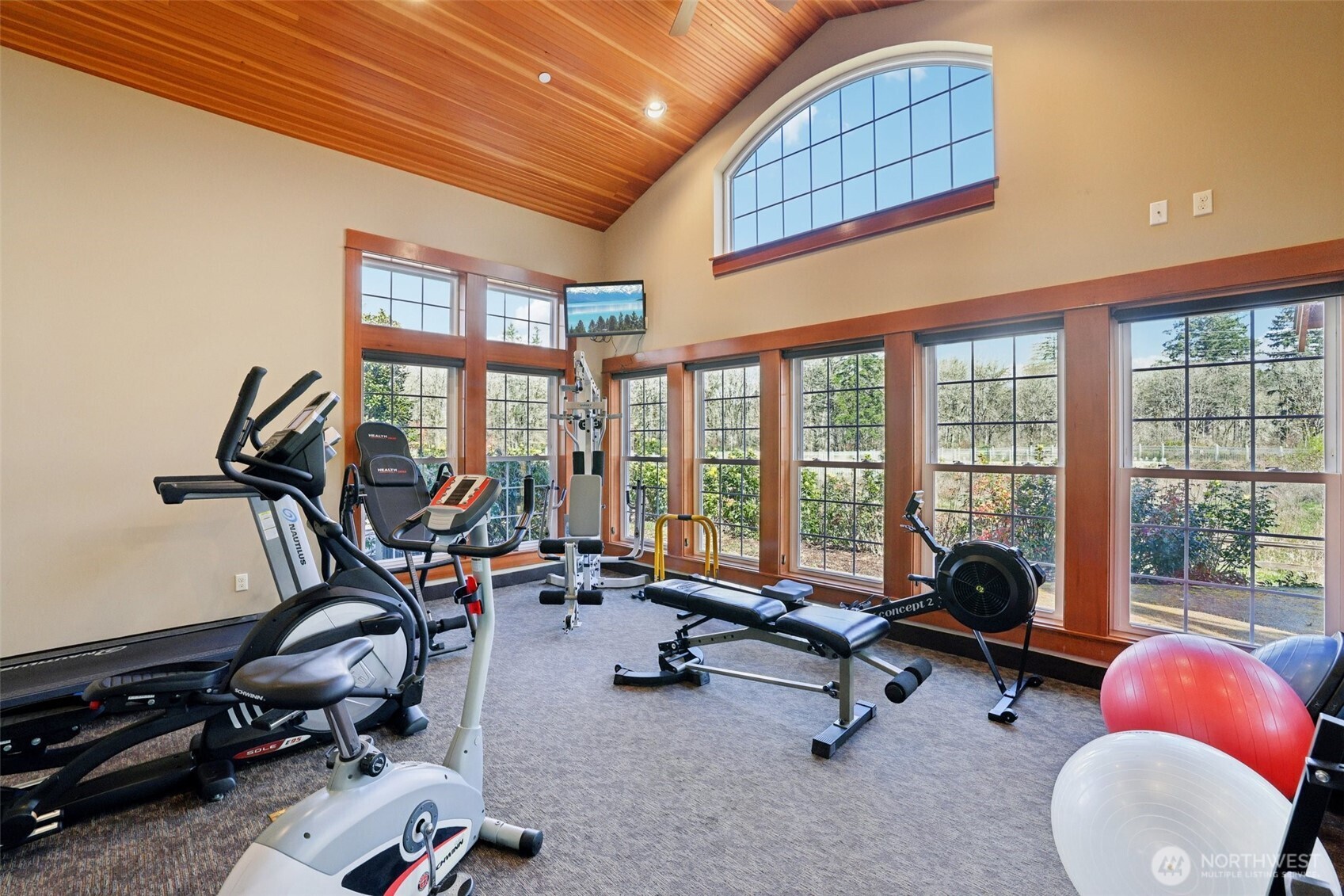 7812 Northwest Quinault Street, Unit 5 Camas, WA 98607 - Photo 37 of 40 a view of a room with gym equipment
