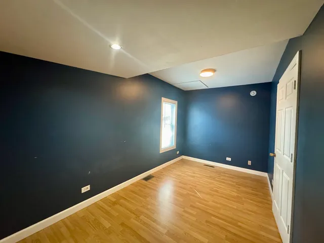 a view of empty room