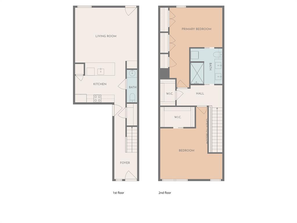 4134 Travis Street, Unit 2 Dallas, TX 75204 - Photo 25 of 28 a picture of floor plan