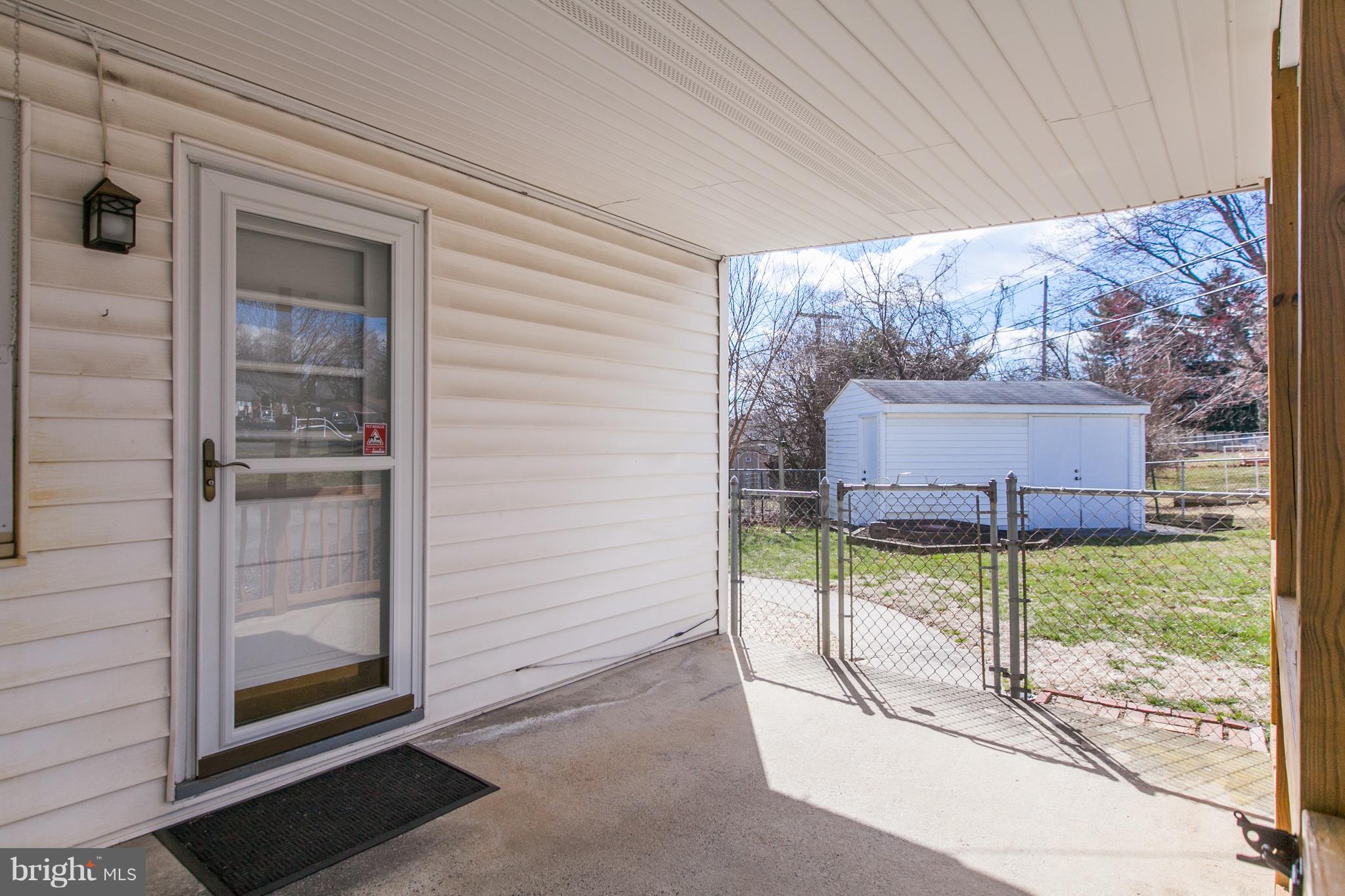 11348 Greenberry Road Hagerstown, MD 21740 - Photo 28 of 30 Covered Side Porch with Entrance into Kitchen
