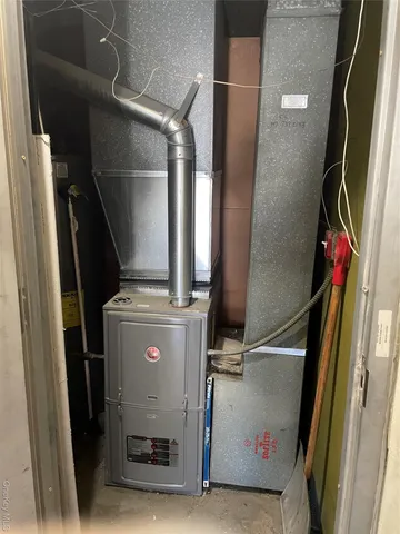 a view of storage and utility room