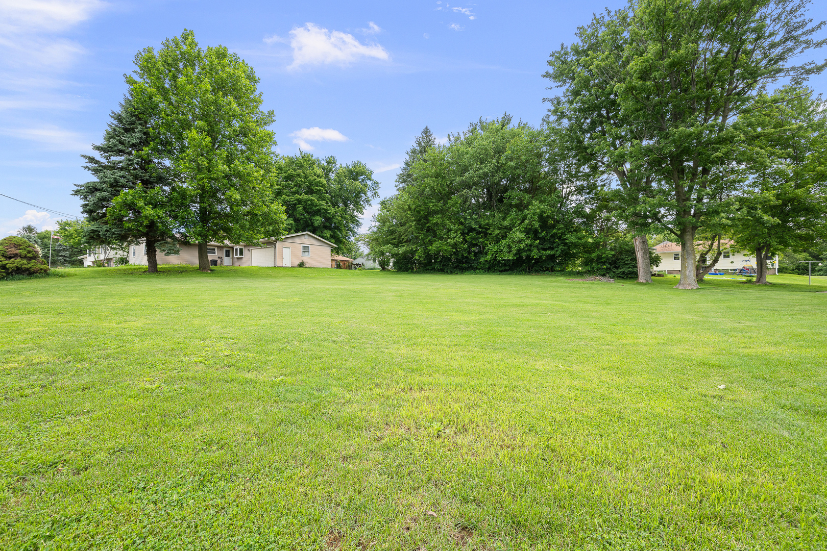 506 Bush Street Reynolds, IL 61279 - Photo 35 of 37 a view of a green field with trees in the background