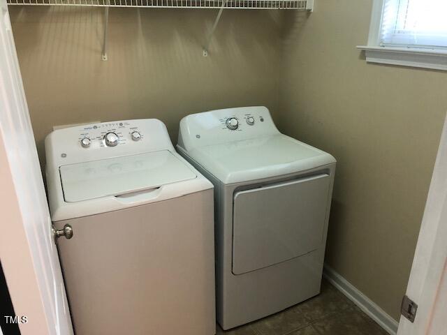 125 Hardaway Point Clayton, NC 27527 - Photo 14 of 17 a utility room with dryer and washer