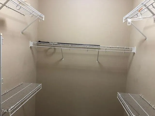 a close up view of racks on the wall