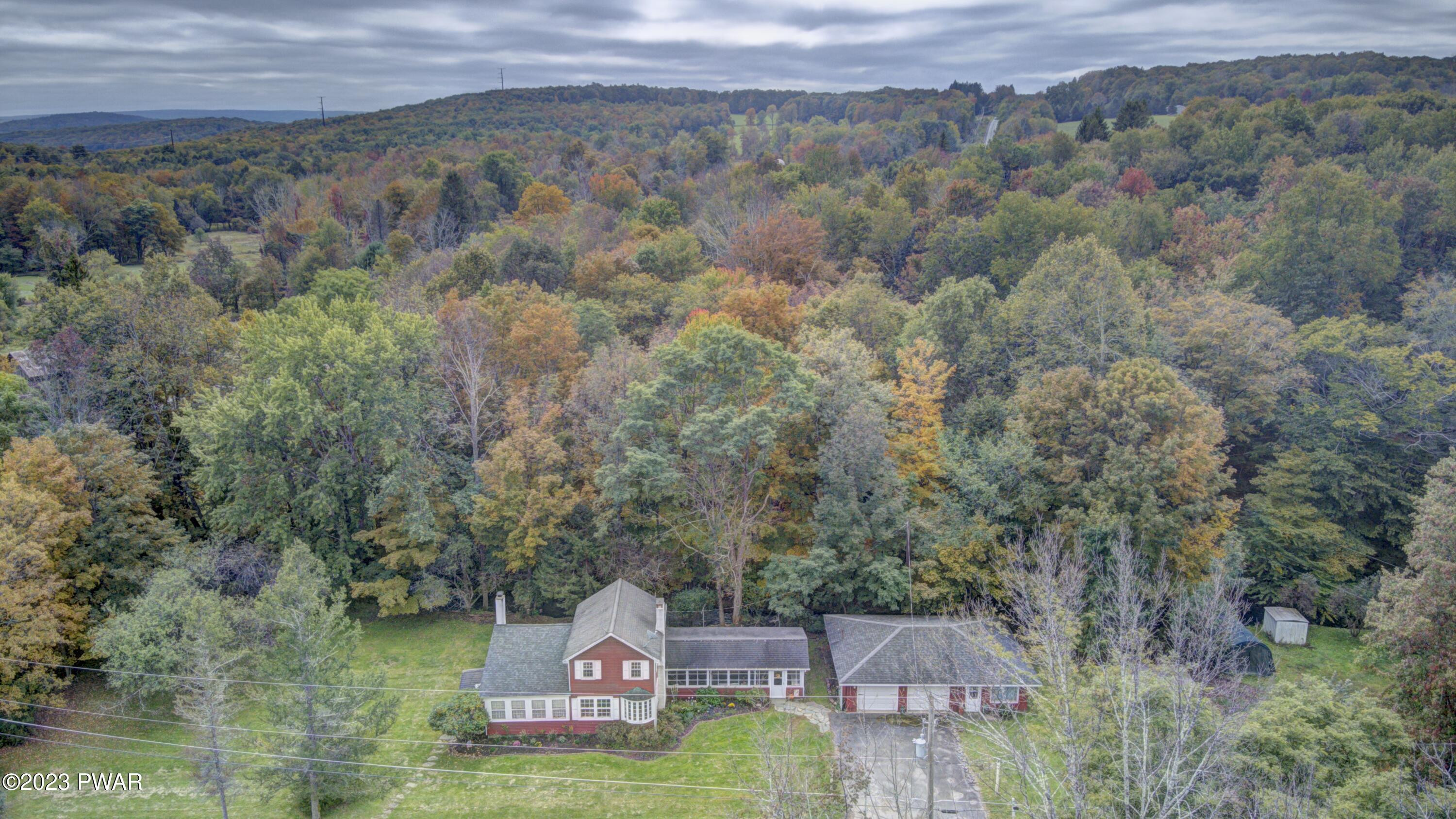 1202 Avoy Road Lakeville, PA 18438 - Photo 44 of 50 Aerial View