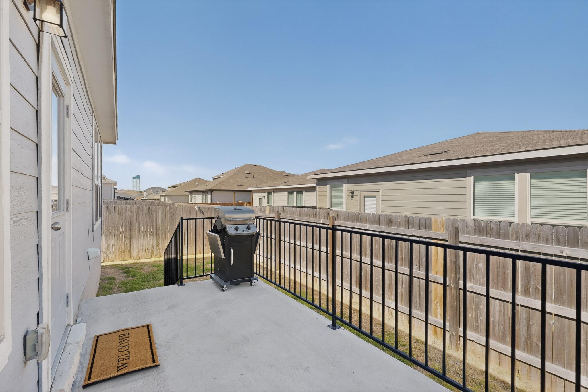 429 Stone Water Lane Jarrell, TX 76537 - Photo 34 of 37 a view of a balcony