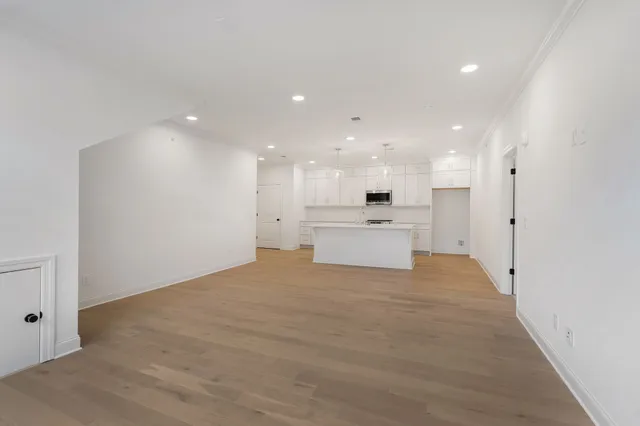wooden floor in an empty room