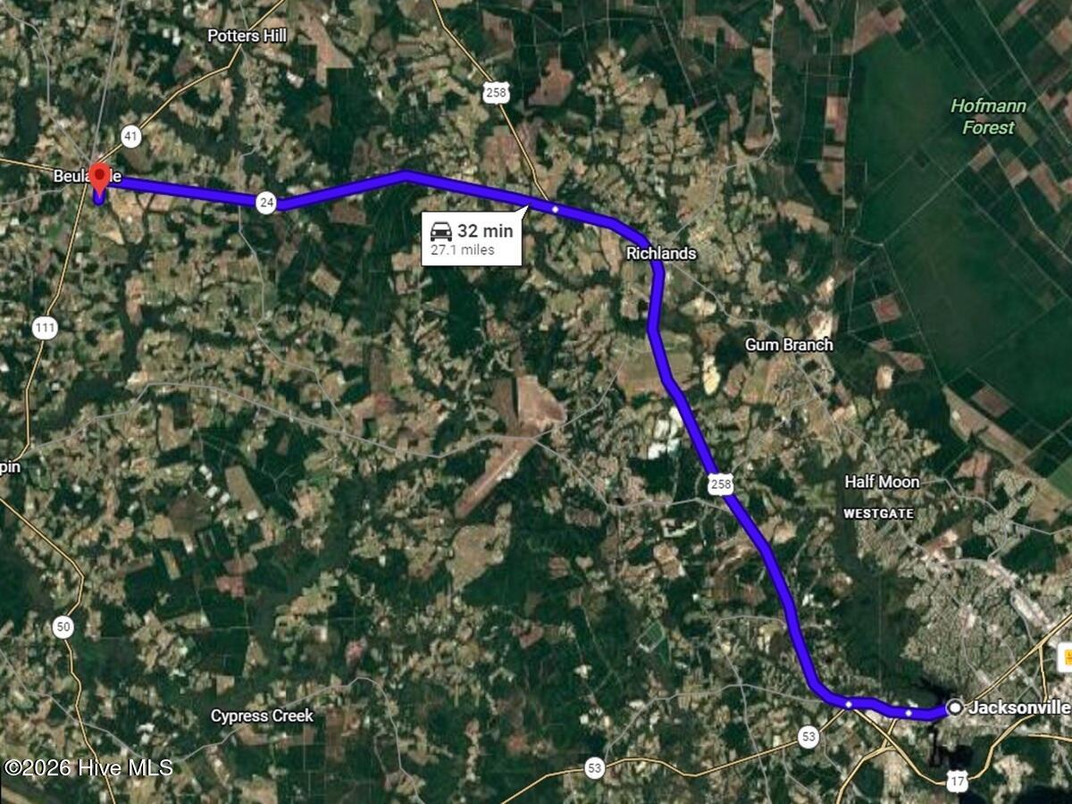 293 Old Chinquapin Road Beulaville, NC 28518 - Photo 51 of 55 53. Aerial Regional