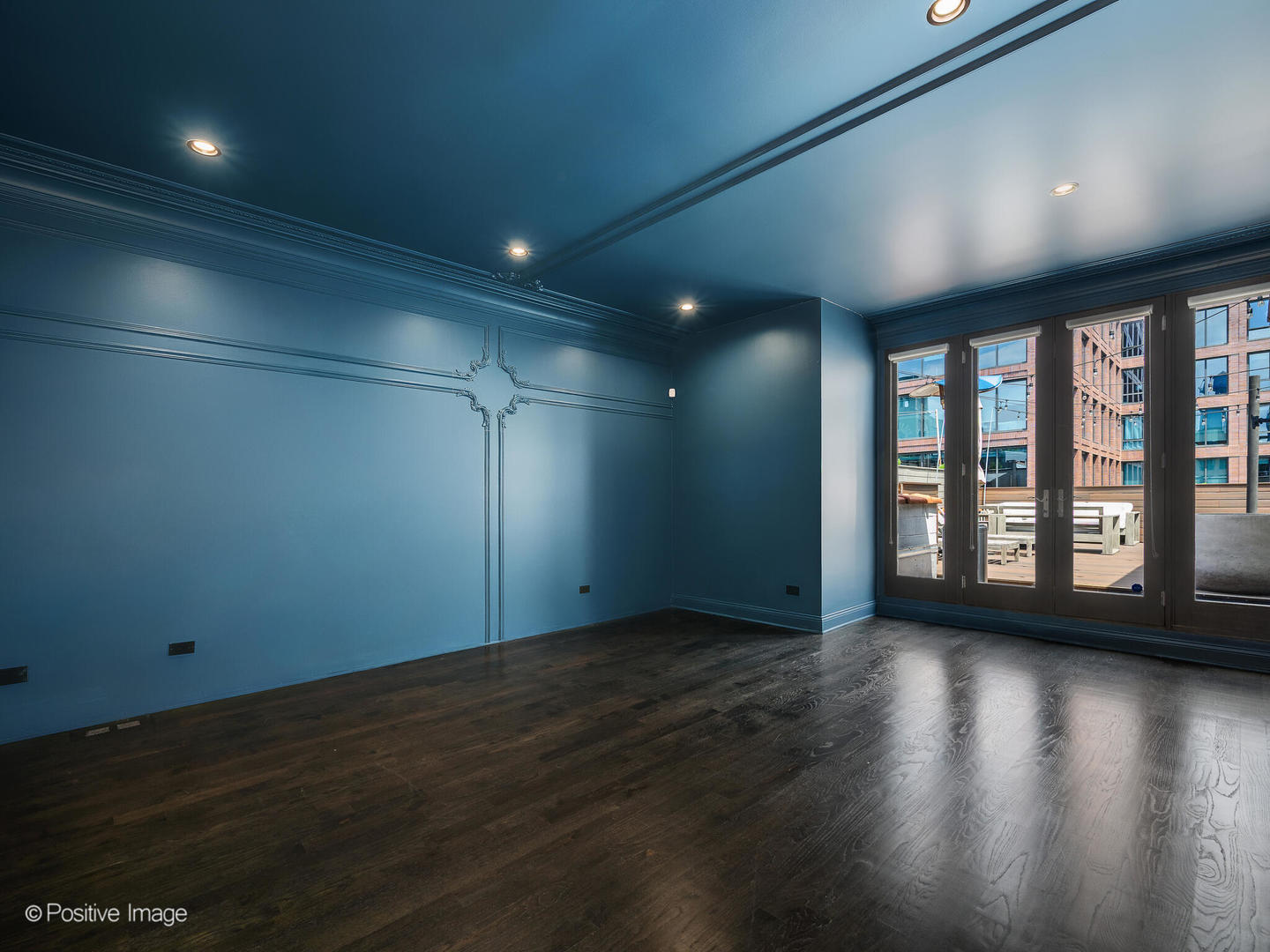 33 North Morgan Street, Unit PH Chicago, IL 60607 - Photo 18 of 24 an empty room with wooden floor and windows