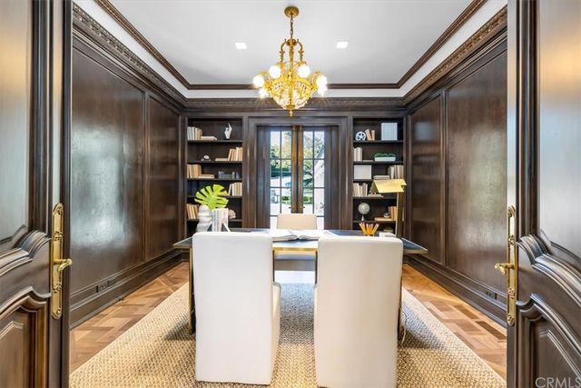 a room with gym equipment