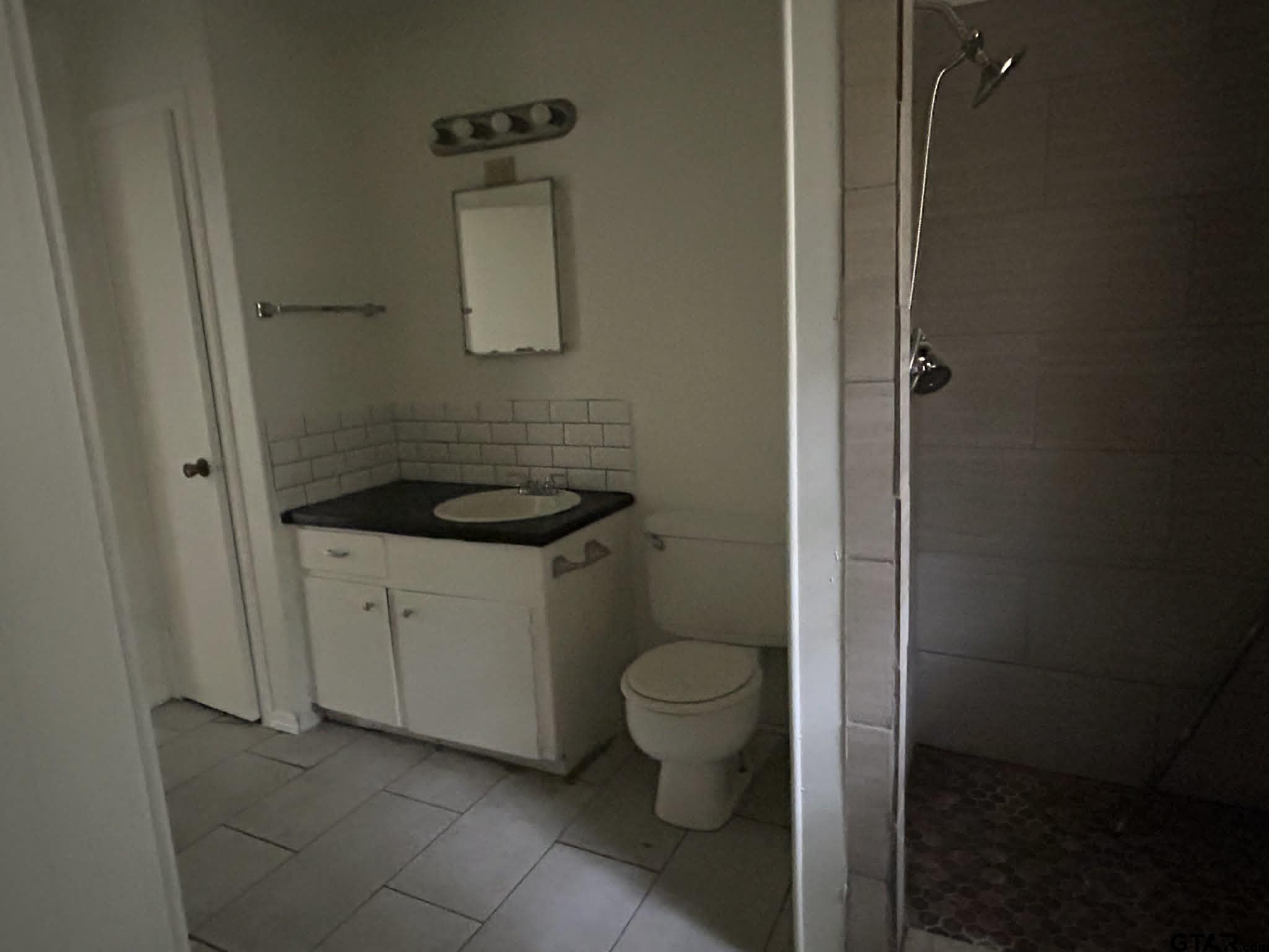 15987 State Highway 155 Tyler, TX 75703 - Photo 9 of 11 a bathroom with a granite countertop toilet and sink