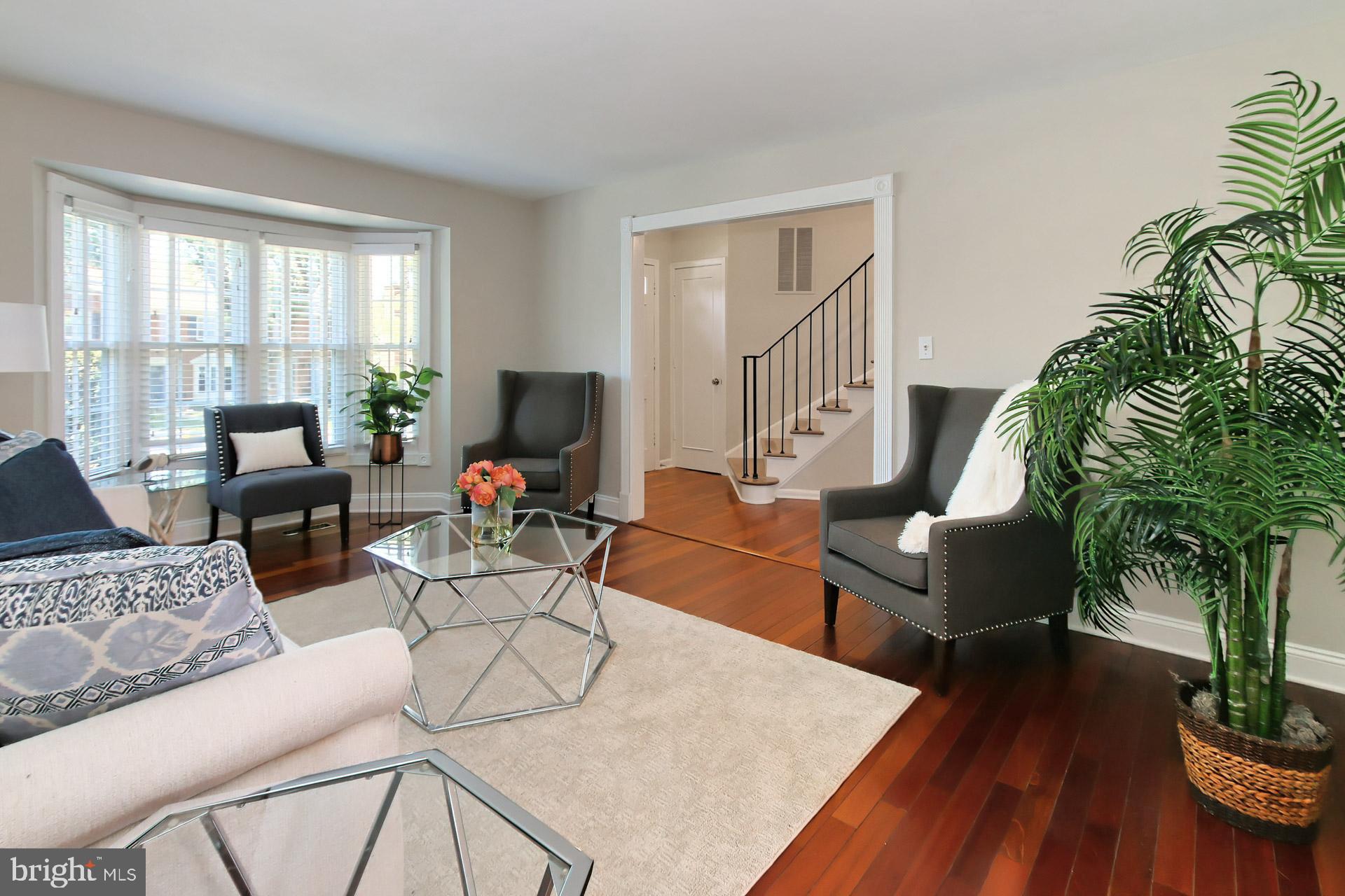 8324 Garfield Court Springfield, VA 22152 - Photo 5 of 59 Living room features Brazilian cherry wood floors