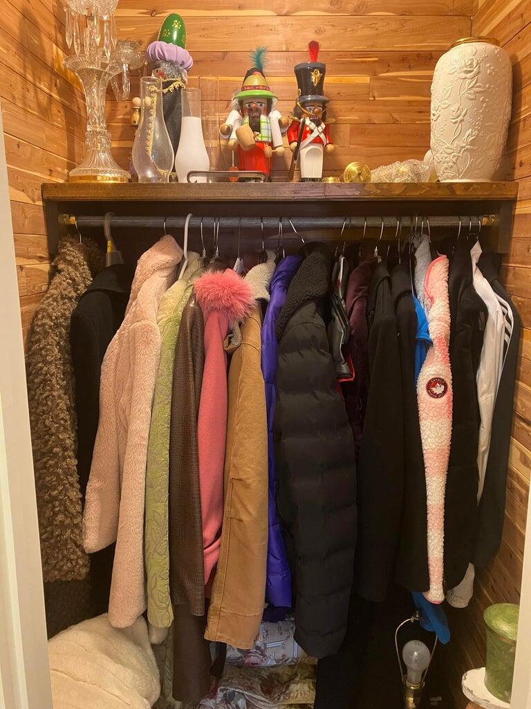 7303 Olton Road Plainview, TX 79072 - Photo 47 of 56 a view of walk in closet with clothes and shoes