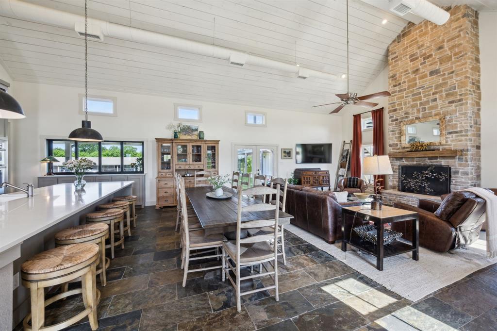 5905 Cr-1093 Celeste, TX 75423 - Photo 13 of 40 a view of a dining room with furniture window and outside view