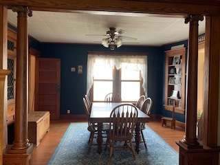 13182 Lyndon Road Morrison, IL 61270 - Photo 5 of 19 a view of a dining room with furniture window and outside view