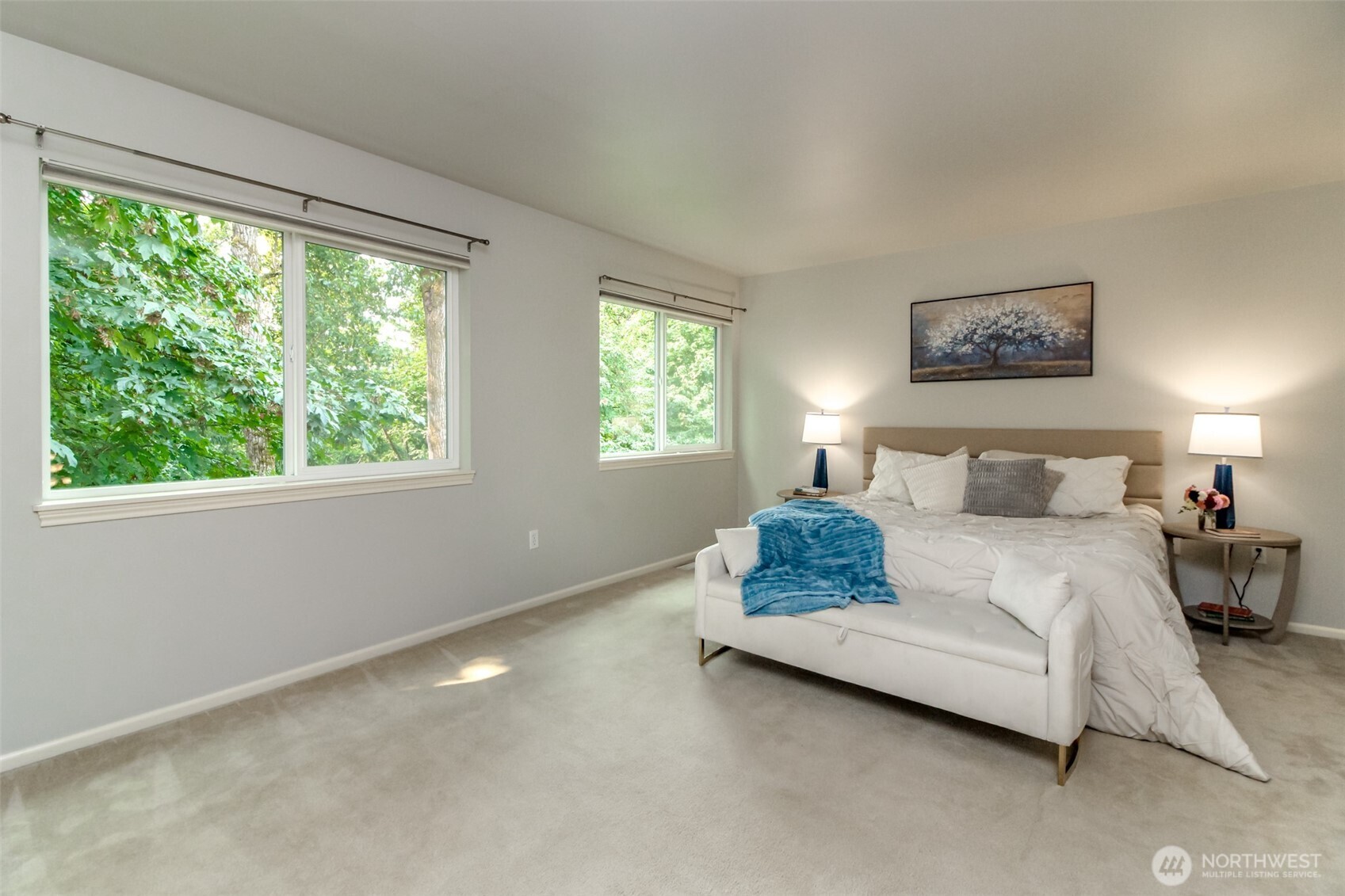 1913 Northeast 32nd Street Renton, WA 98056 - Photo 21 of 40 a bedroom with a bed and window