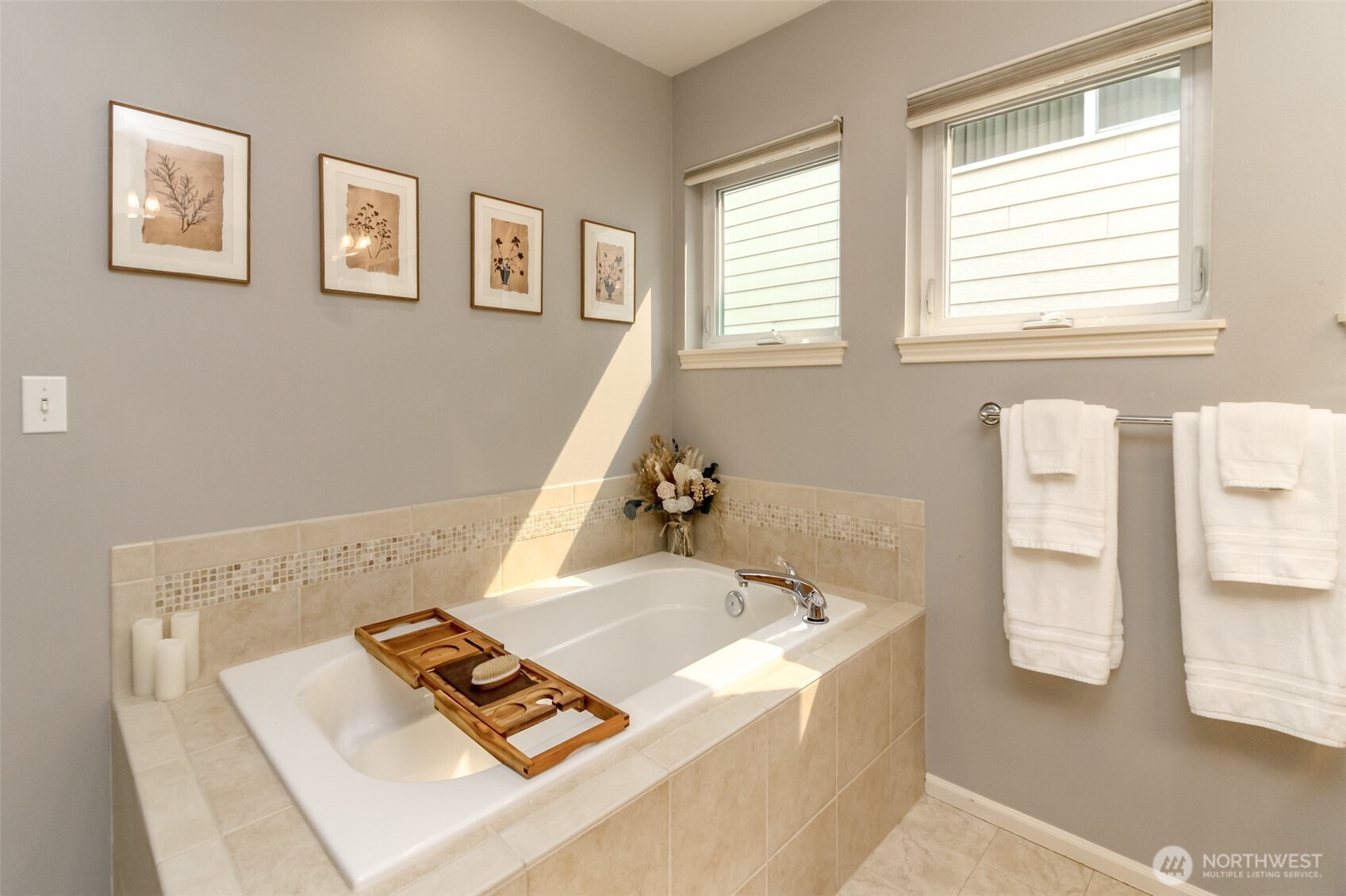 1913 Northeast 32nd Street Renton, WA 98056 - Photo 26 of 40 a bath tub sitting next to a window