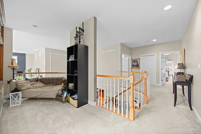 a bathroom with a double vanity sink mirror and a