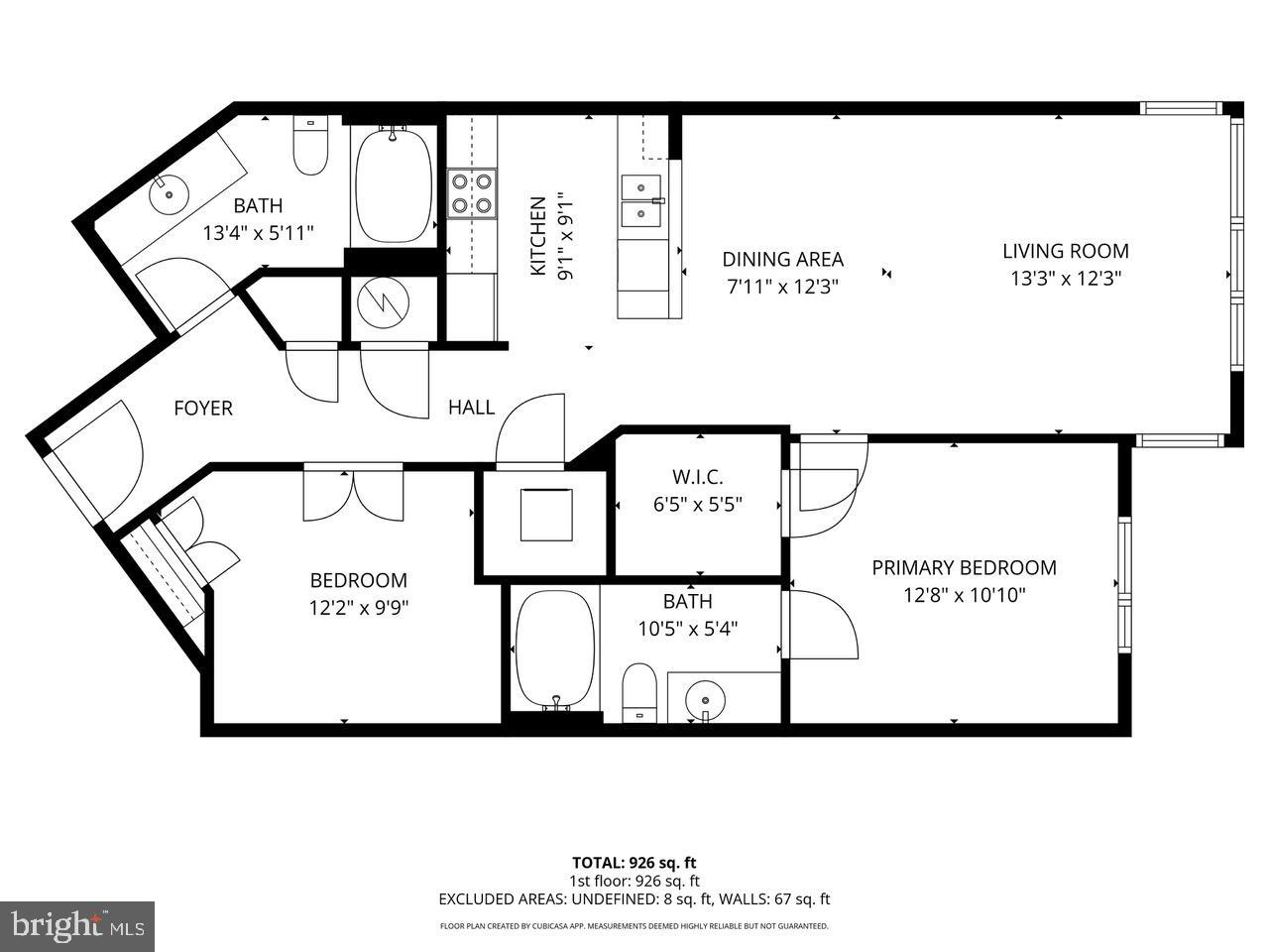 1391 Pennsylvania Ave. Southeast, Unit 331 Washington, DC 20003 - Photo 29 of 29 Charming layout for modern living.