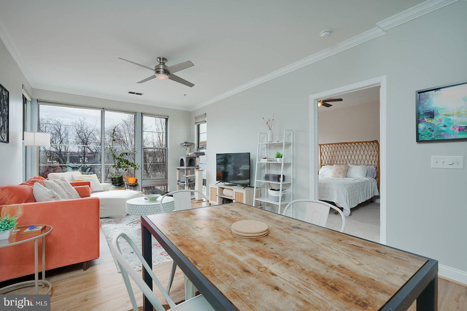 1391 Pennsylvania Ave. Southeast, Unit 331 Washington, DC 20003 - Photo 4 of 29 Modern living space with bright natural light.