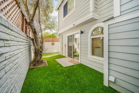 a view of outdoor space yard and front view of a house