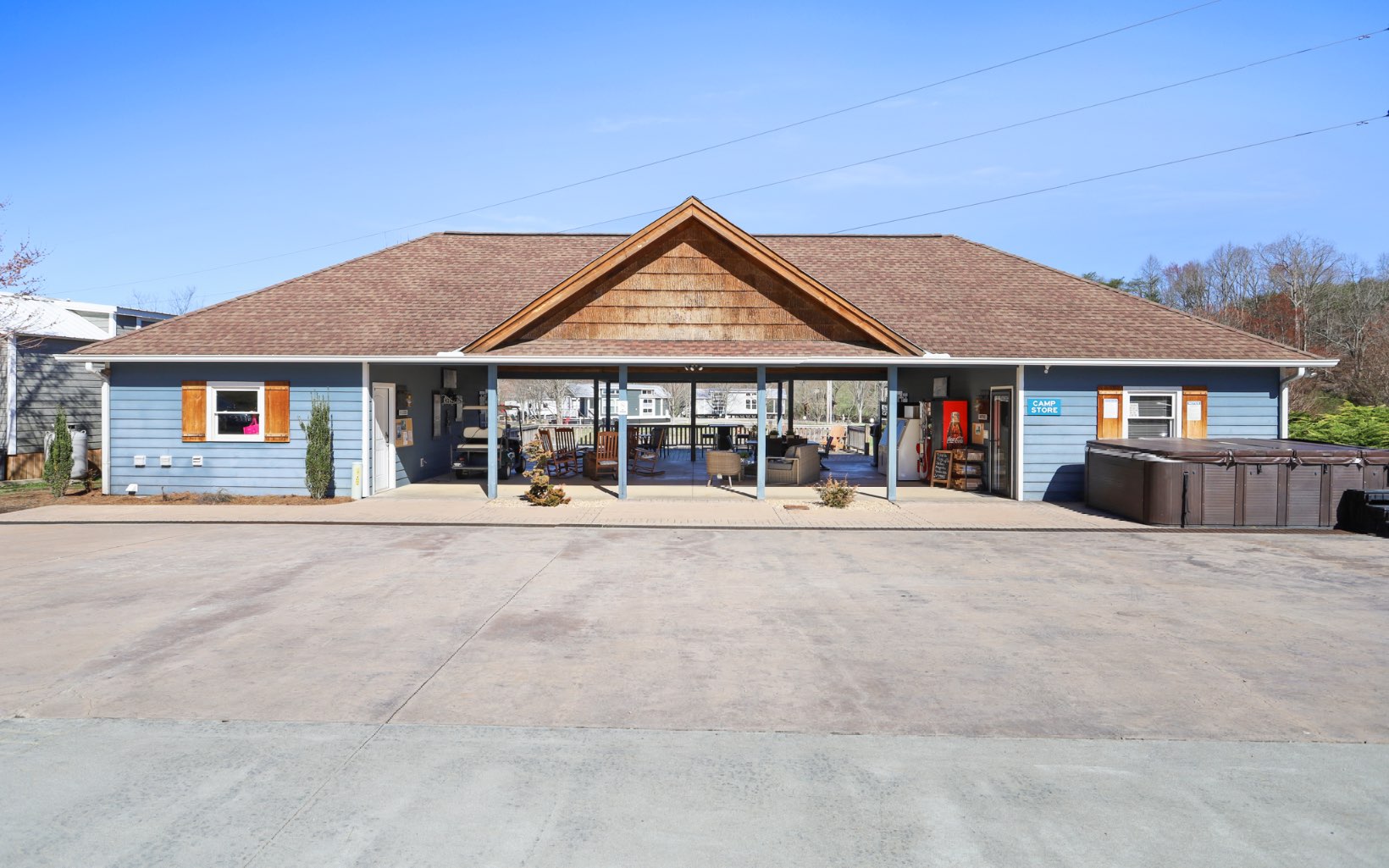 Meadow Hill Morganton, GA 30560 - Photo 16 of 30 front view of a house with a yard