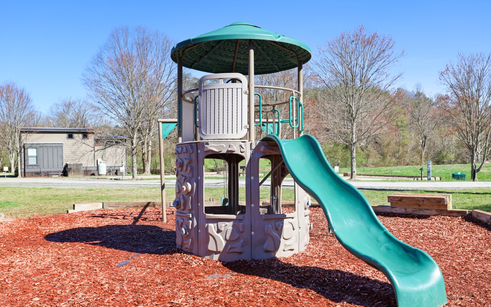 Meadow Hill Morganton, GA 30560 - Photo 22 of 30 a view of a garden with a slide