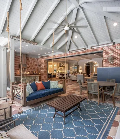 a spacious bedroom with a large bed and a window