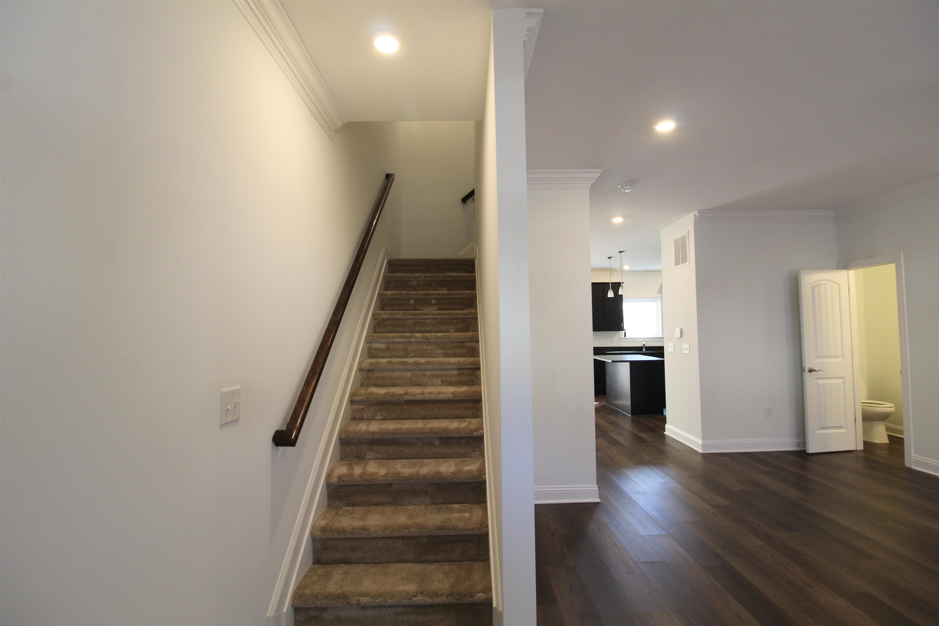 1145 Bluemoon Drive Harrisonburg, VA 22801 - Photo 4 of 18 a view of a hallway with wooden floor and entryway