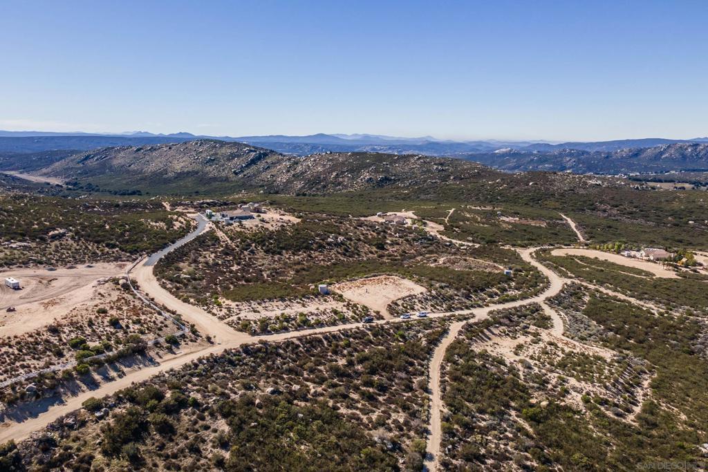 35973 Stagecoach Springs Road Pine Valley, CA 91962 - Photo 4 of 18 an aerial view of residential house and mountain view in back