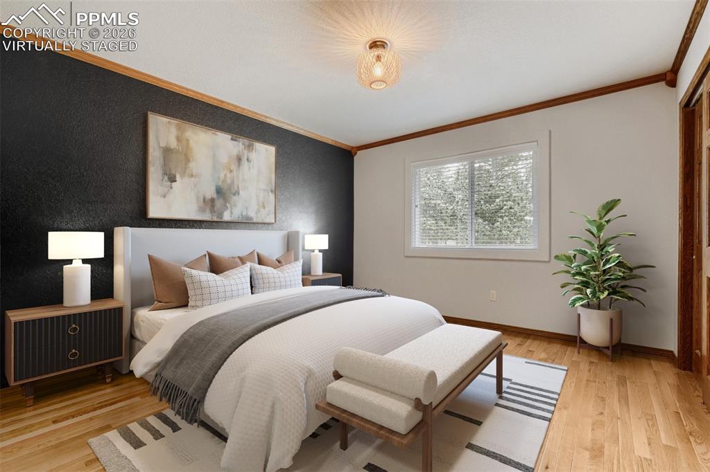 16755 Winchester Road Colorado Springs, CO 80908 - Photo 27 of 50 Virtually staged secondary bedroom