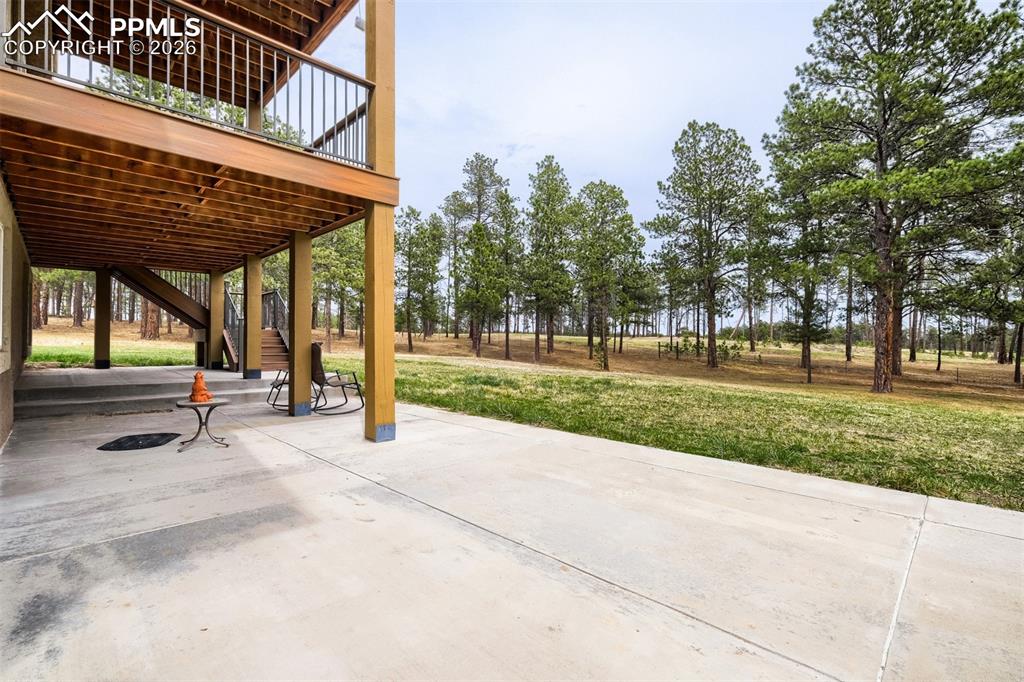 16755 Winchester Road Colorado Springs, CO 80908 - Photo 38 of 50 Patio off the game room