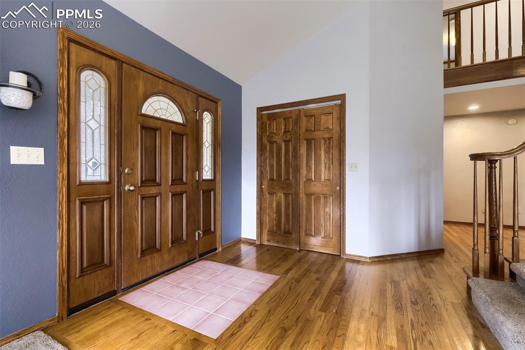 16755 Winchester Road Colorado Springs, CO 80908 - Photo 6 of 50 with fabulous circular staircase