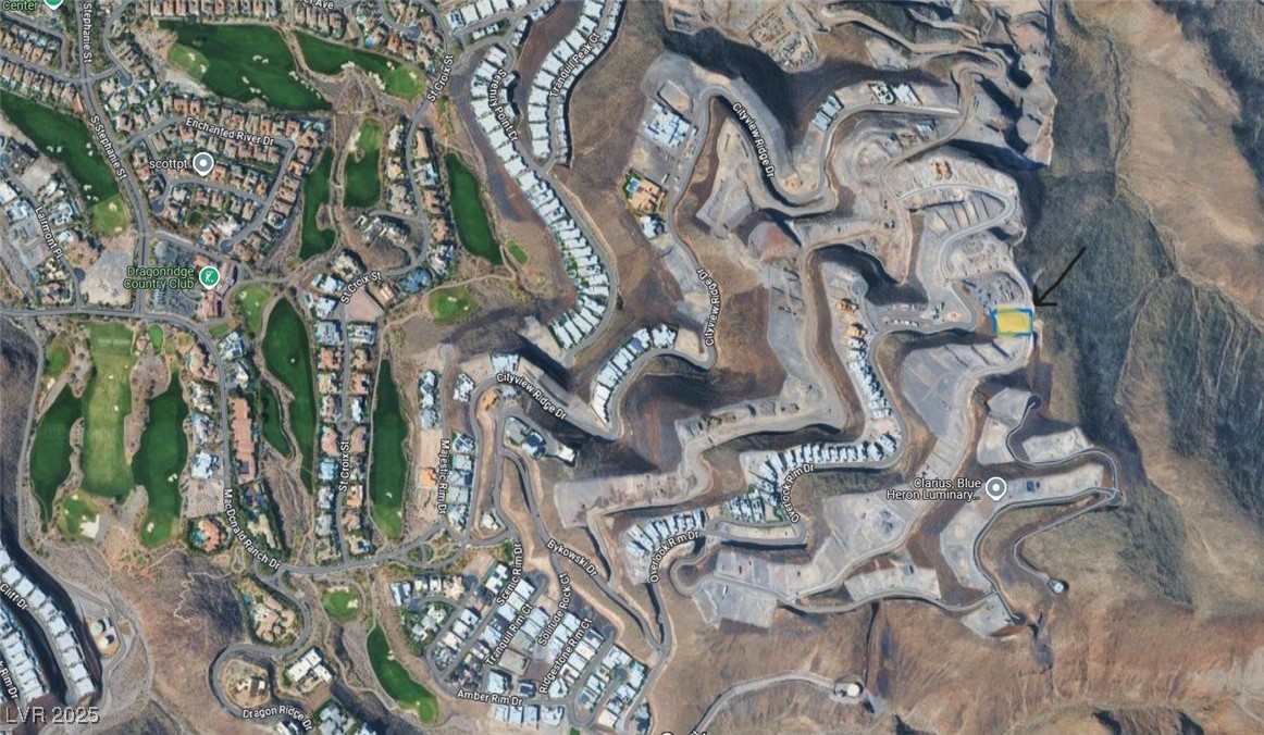 555 Grand Rim Drive Henderson, NV 89012 - Photo 1 of 20 Aerial overview of property's location