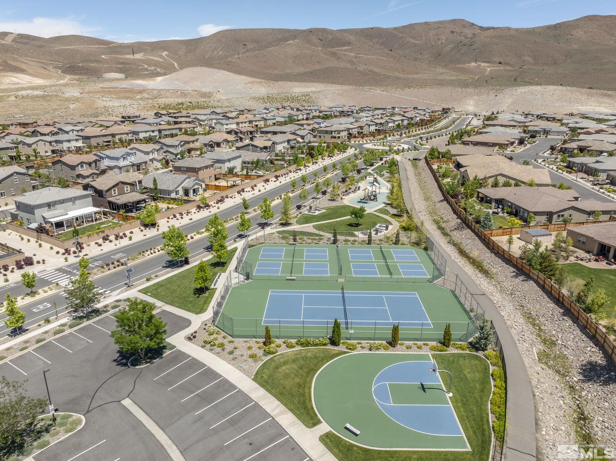 3080 Show Jumper Lane Reno, NV 89521 - Photo 36 of 40 an aerial view of residential houses with outdoor space