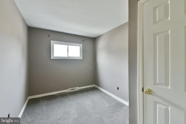 a view of room with window