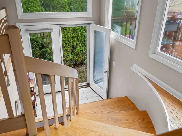 a view of an entryway