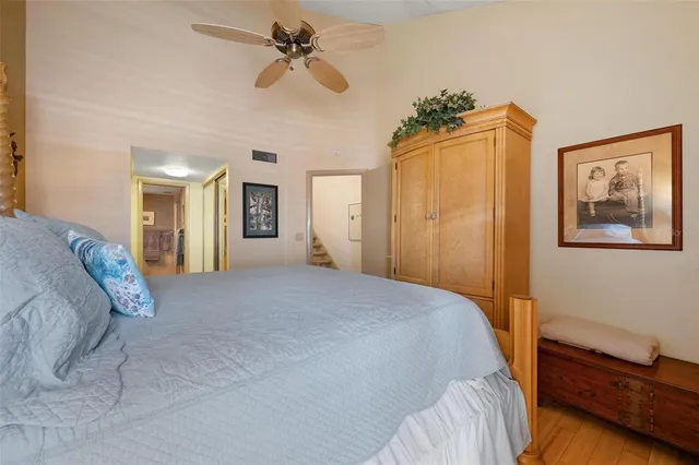 a view of a balcony with lake view and mountain view
