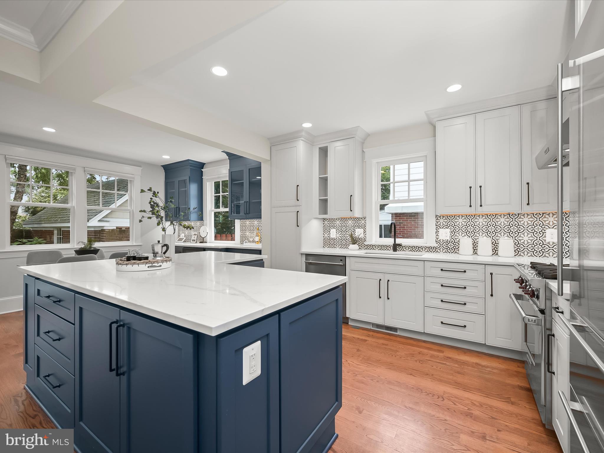 3118 17th Street North Arlington, VA 22201 - Photo 20 of 96 a kitchen with sink stove and cabinets